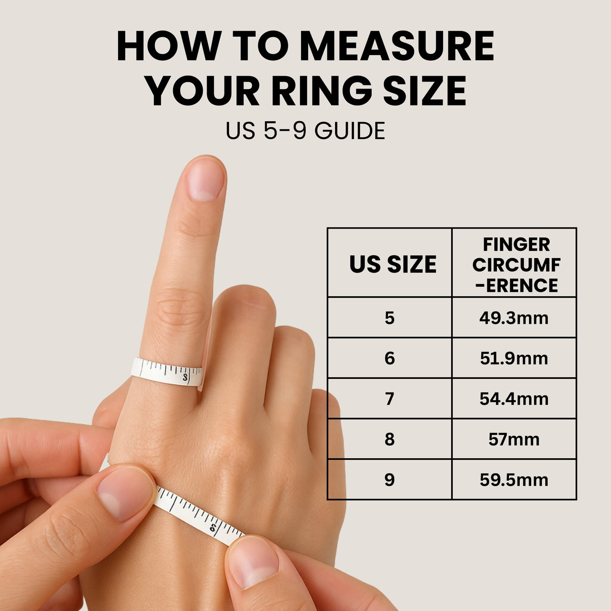 KISPER Oval CZ Eternity Band Rings for Women White Gold Plated Stackable
