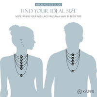 KISPER 18k Gold over 925 Sterling Silver Italian Cuban Link Chain Necklace w/ Lobster Clasp